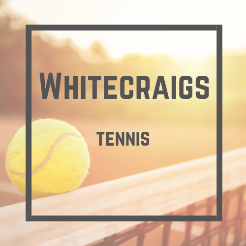 Tennis at Whitecraigs Lawn Tennis & Sports Club.  